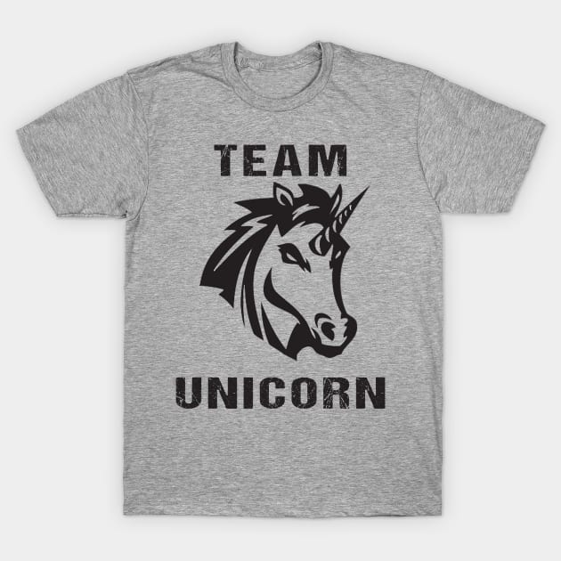 Team Unicorn T-Shirt by GnarllyMama